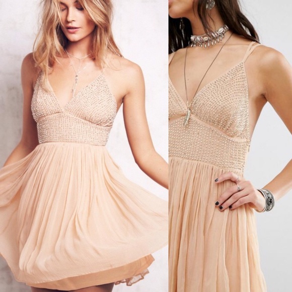 Free People Like A Diamond Mini Dress - Picture 4 of 7